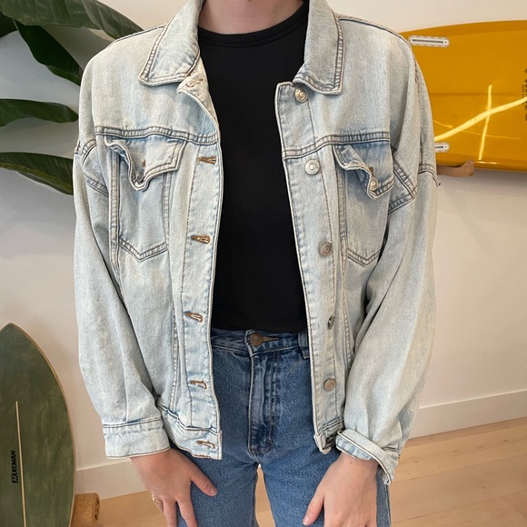 Stradivarius Jean Jacket - Picture 1 of 3